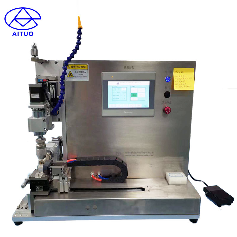 rotary twin spindle cnc drilling machine